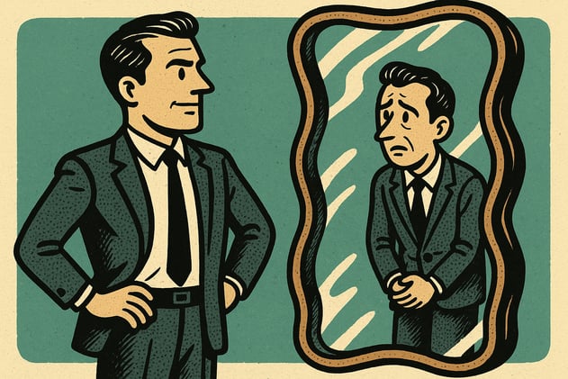 You're Not Lacking Confidence. You're Just Past the Point of Delusion.
