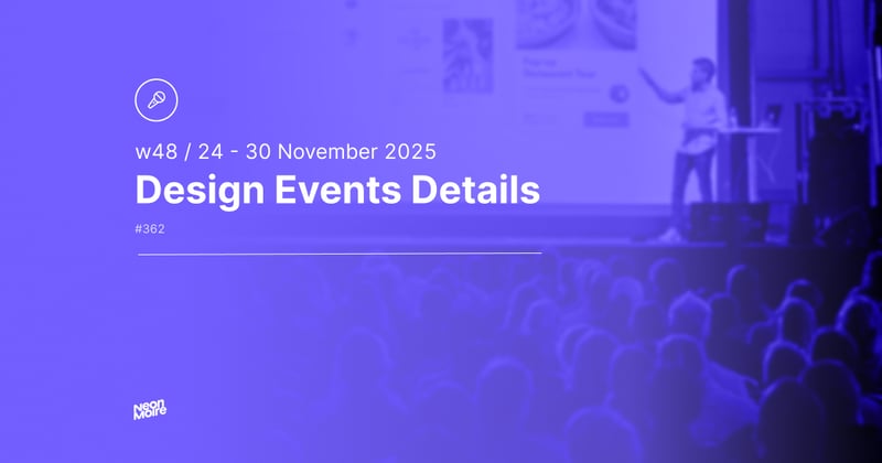 #362: The latest news from the world of design conferences