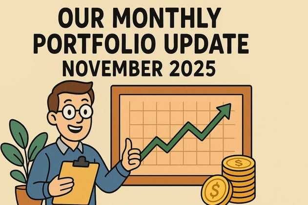 我們每月的投資組合更新&自2023年10月以來的表現如何?