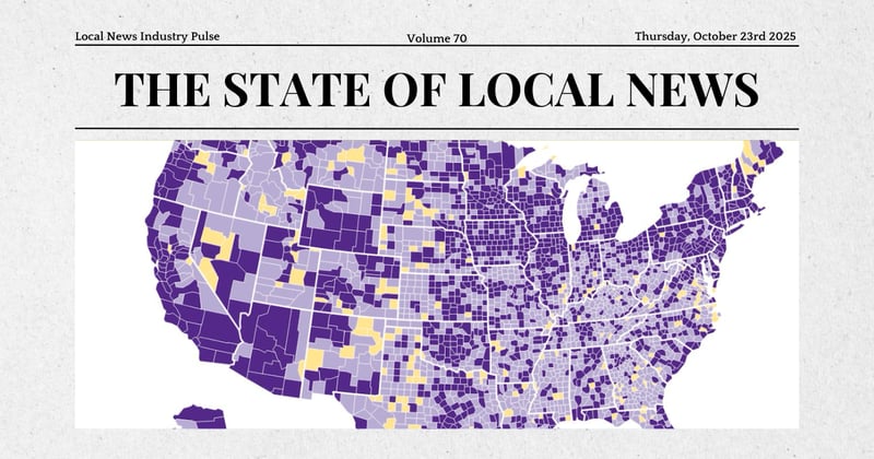 📰 The State of Local News