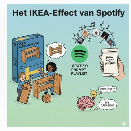 Het IKEA-effect van Spotify ๐