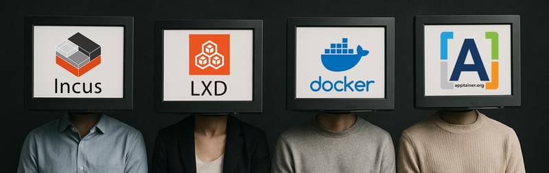 Incus, LXD, Docker, and Apptainer: The Ultimate Container Showdown (Now with Extra Flavor!)