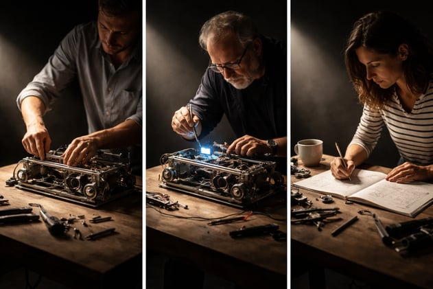 Three AIs, Three Jobs, One Elite Framework