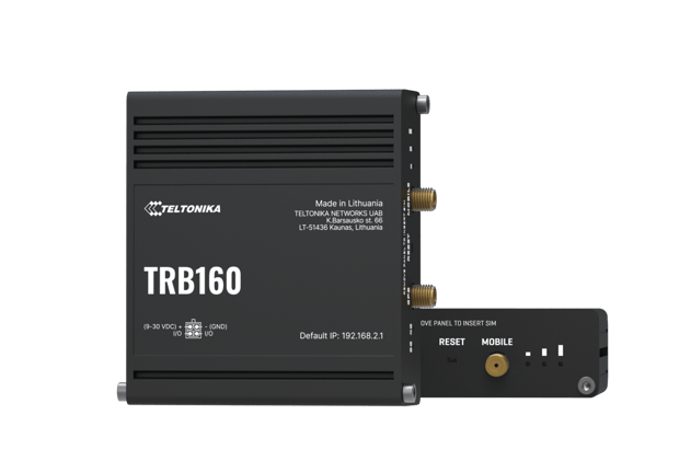 TRB160 – Gateway IOT – mayor estabilidad y velocidad