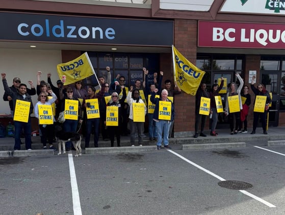 Oct 9 - BCGEU strike hits remaining BC Liquor Stores 