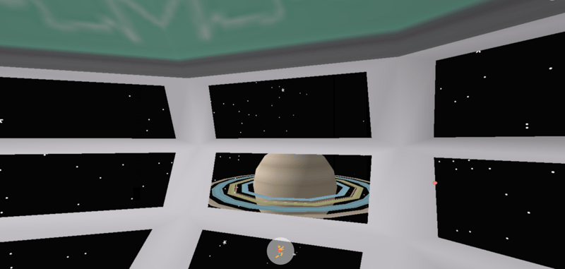 Space themed movie set for the Koala Go Playground