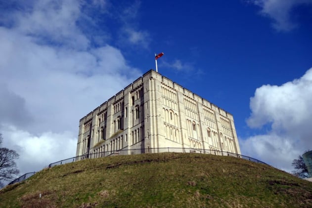 The king and the polar bear.