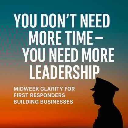 You Don’t Need More Time — You Need More Leadership