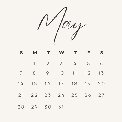 End of Month Summary - May 2023