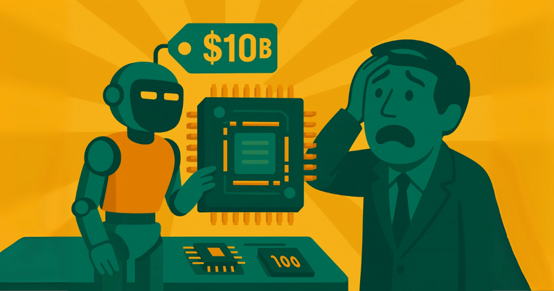 🧠 OpenAI заказал у Broadcom чипов на $10B — Nvidia теряет монополию