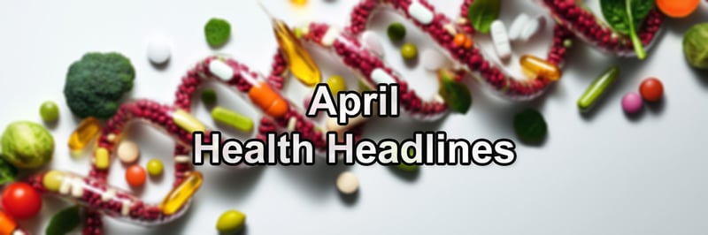 Health headlines: April 2025