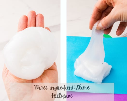Three-Ingredient Slime {Exclusive} No Borax!