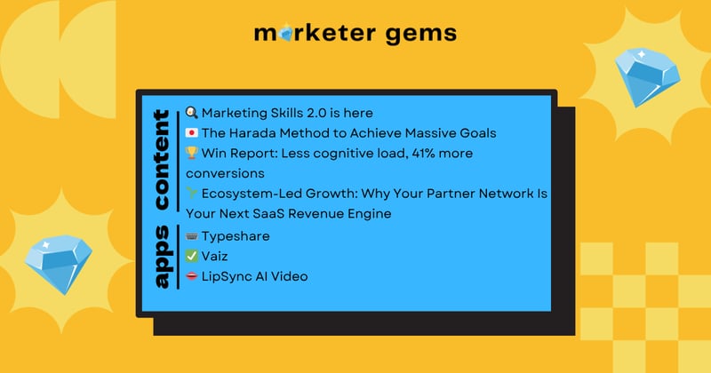 Writing Templates, Claude Skills for Marketers, Partner-Sourced Revenue Trending Upward, Jira Replacement