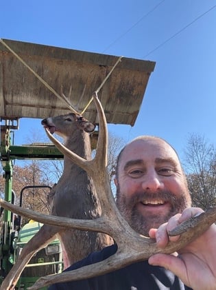 The Buck, The Shot, The Antler, The Super Glue; My Kentucky Hunting Story