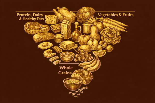 The Food Pyramid Was Metabolically Backwards