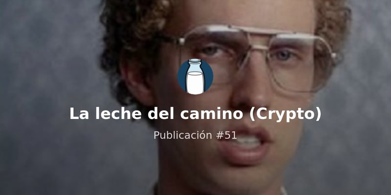 🥛- De VUELTA de cripto. TRONpiezamos again?
