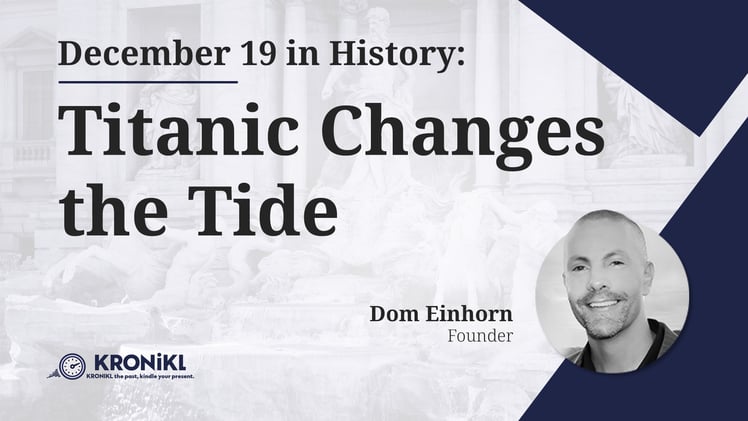 Titanic Changes the Tide