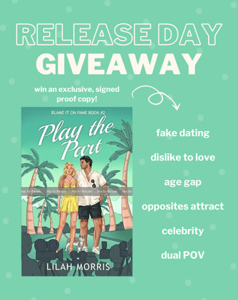 🎉PLAY THE PART RELEASE DAY🎉