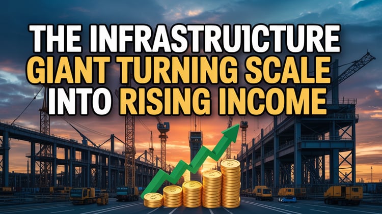 The Infrastructure Giant Turning Scale into Rising Income