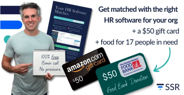How SSR Is Saving HR Leaders From Terrible Software Decisions While Feeding Families in Boston!