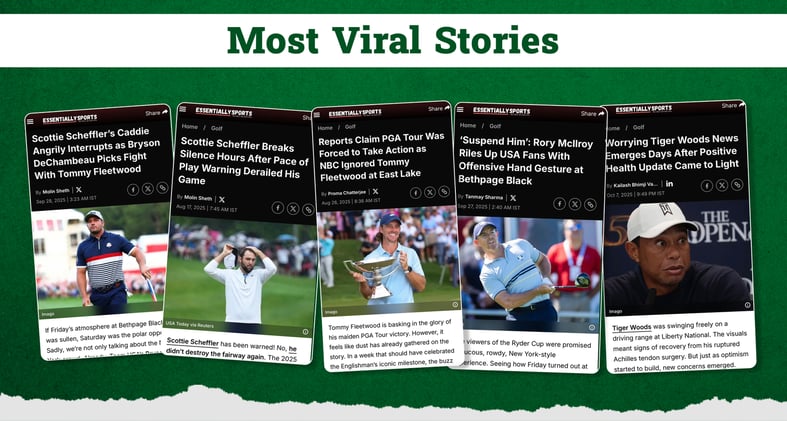 Our Year Together in Golf