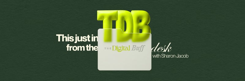 This just in from The Buff Desk