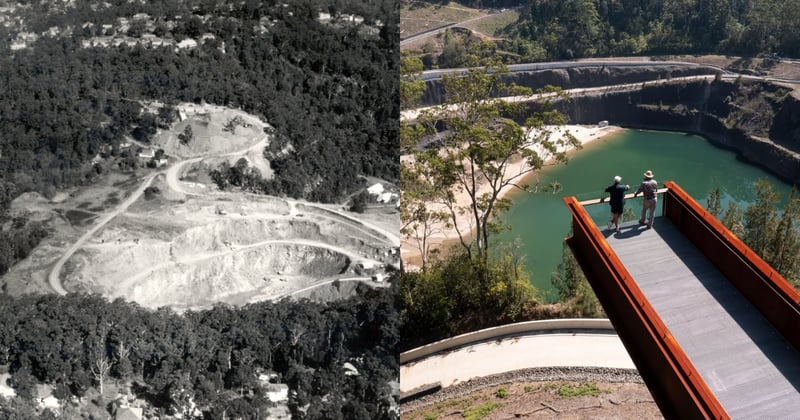 More than 20 years after the gates closed, Hornsby Quarry is now a park