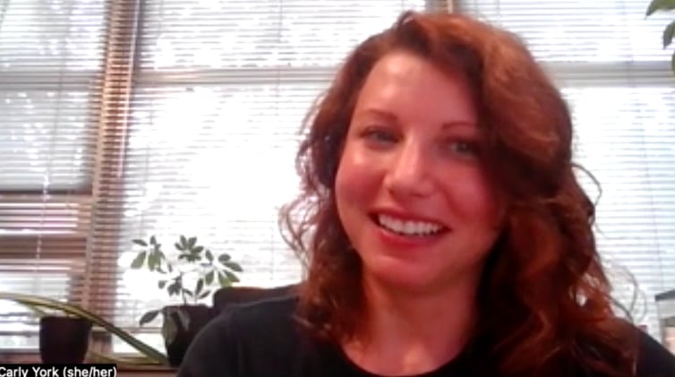 Carly Anne York: "Every part of modern life comes back to basic research"