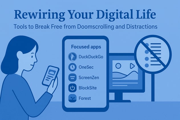 Taming your digital life: Tools to kick doomscrolling and stay focused