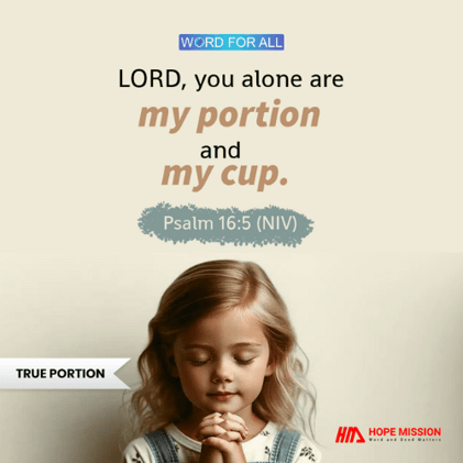 GOD IS YOUR PORTION