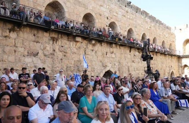 Global Prayer and Worship Converge at Tower of David for Hostage Hope and Peace in Jerusalem