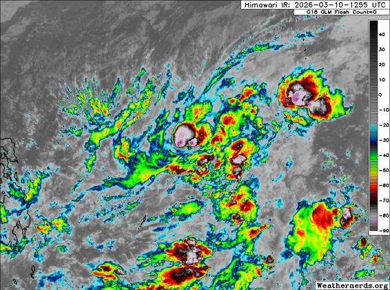Tropical Depression (Invest 95W) – Tropical Cyclone Advisory #1: 1200 UTC 10 March 2026