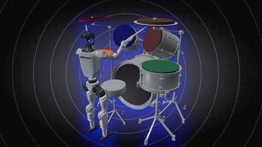 Humanoid drummer masters human-like rhythm