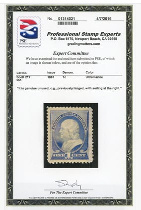 Getting Your Stamps “Certified”
