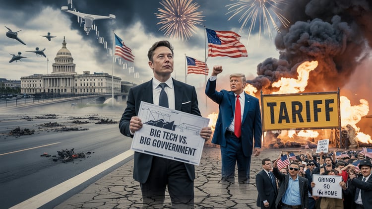 Tariffs for all | Can you appreciate the irony of this? | Who's to blame?