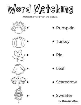 Fall Word Matching