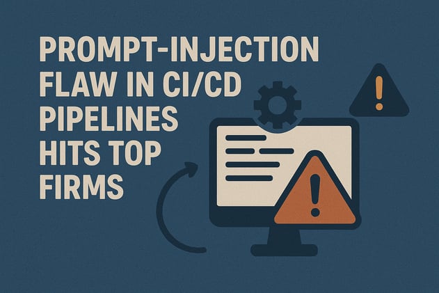 Prompt-injection flaw in CI/CD pipelines hits top firms