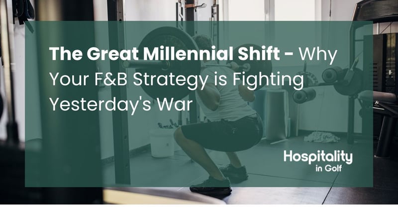 The Great Millennial Shift - Why Your F&B Strategy is Fighting Yesterday's War
