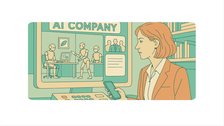 Kan AI een bedrijf zonder mensen runnen?