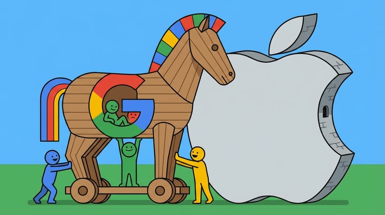 Caballo de Troya a Apple