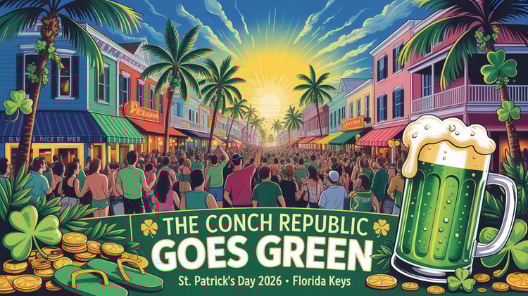 ☘️ The Conch Republic Goes Green: Your 2026 St. Patrick's Day Weekend Guide to the Florida Keys! 🍻