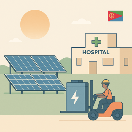 Aptech Powers Eritrea’s Lifesaving Solar Upgrade