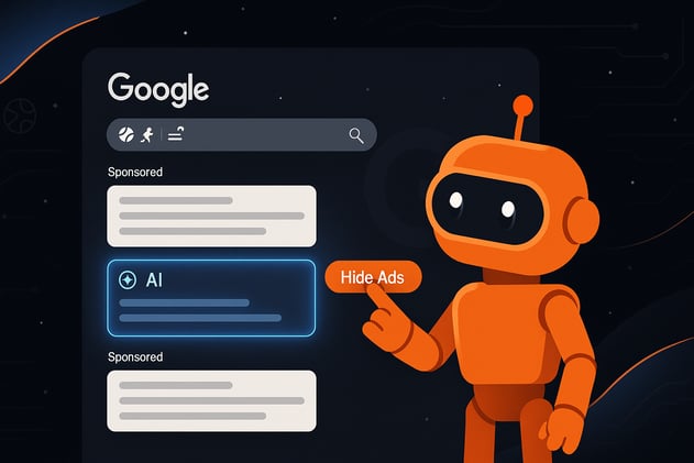 Google now lets users hide search ads completely
