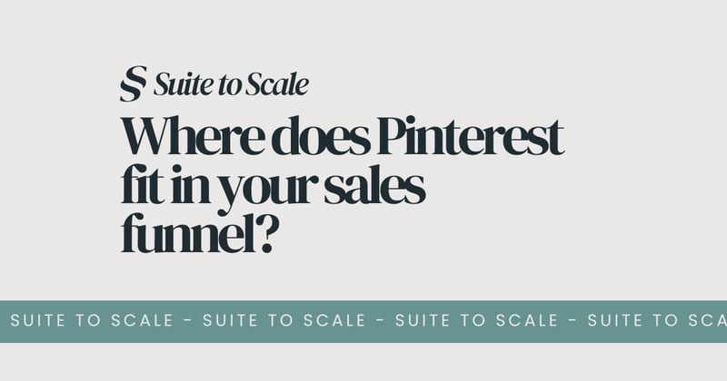 🍭Where does Pinterest fit into it?