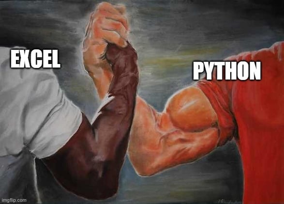 Excel weds Anaconda