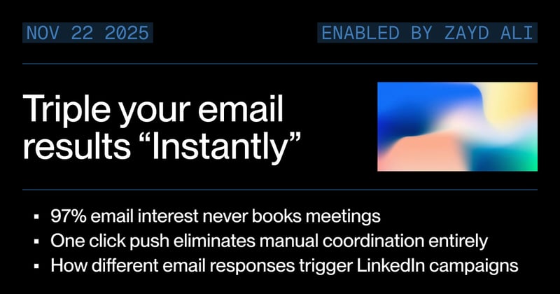 Triple your email results "Instantly"