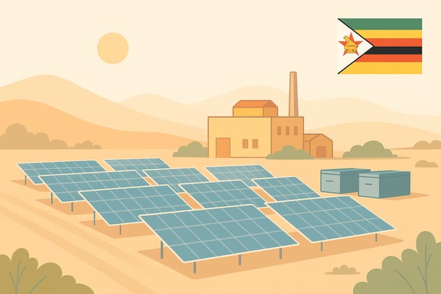 Zimbabwe, Sany Launch Solar Project