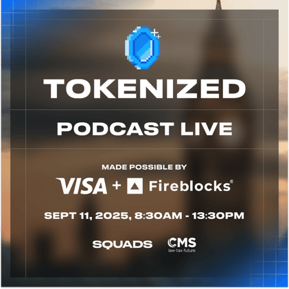 [Get Your Tickets] Tokenized LIVE Podcast London, 11th September 2025