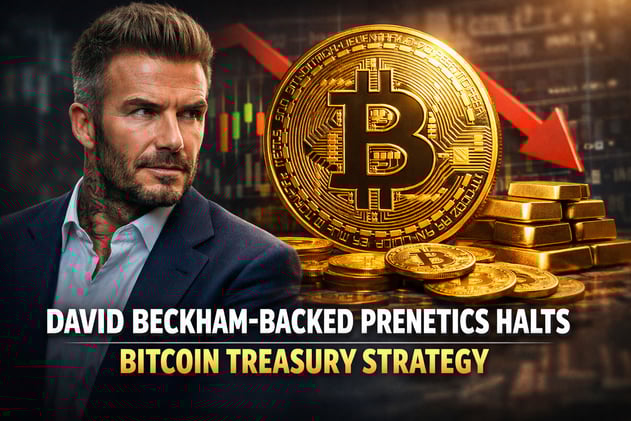 David Beckham-Backed Prenetics Halts Bitcoin Treasury Strategy
