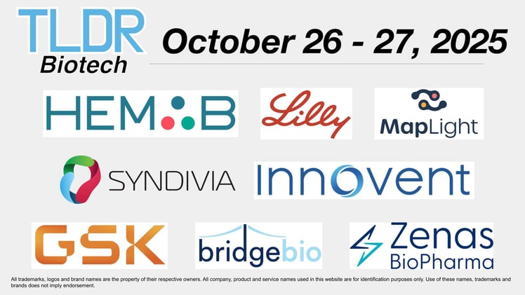 Biotech & Pharma Updates | October 26 - 27, 2025